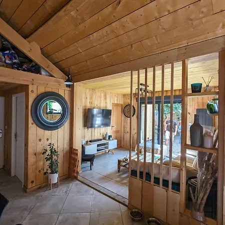 Maison Bois 6pers בית נופש ביסקארוס